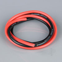 Radient Silicone Wire, 12AWG, 680 Strand, 2ft / 0.6m Red-Black RDNAC010144