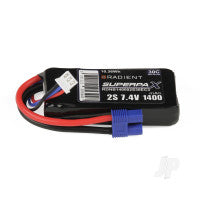 Radient LiPo 2S 1400mAh 7.4V 30C EC3 RDNB14002S30EC3