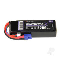 Radient LiPo 3S 2200mAh 11.1V 50C EC3 RDNB22003S50EC3