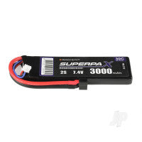 Radient LiPo 2S 3000mAh 7.4V 30C Deans (HCT) RDNB30002S30H