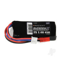 Radient LiPo 2S 450mAh 7.4V 30C JST RDNB4502S30JST