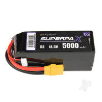 Radient LiPo 5S 5000mAh 18.5V 50C XT90 RDNB50005S50XT90