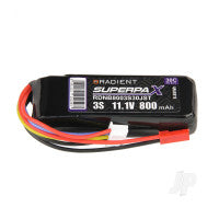 Radient LiPo 3S 800mAh 11.1V 30C JST RDNB8003S30JST