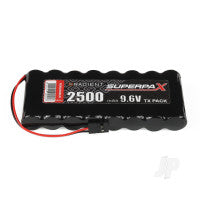 Radient NiMH 9.6V 2500mAh AA Flat, Tx, Jr RDNBN2500S8JR