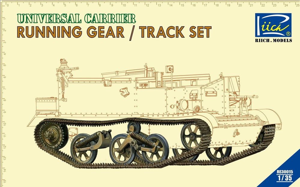 Running gear & Tracks set for Universal Carrier