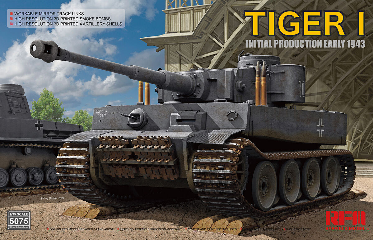 Rfm 1/35 Tiger I 100 Initial Production Early 1943 5075