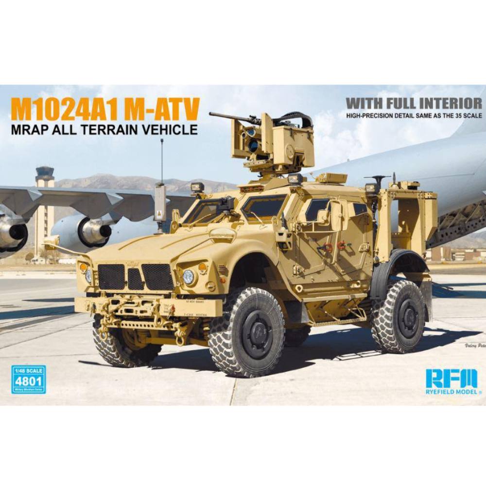 Rfm 1/48 Oshkosh M1024A1 M-Atv Mrap All Terrain Vehicle 4801