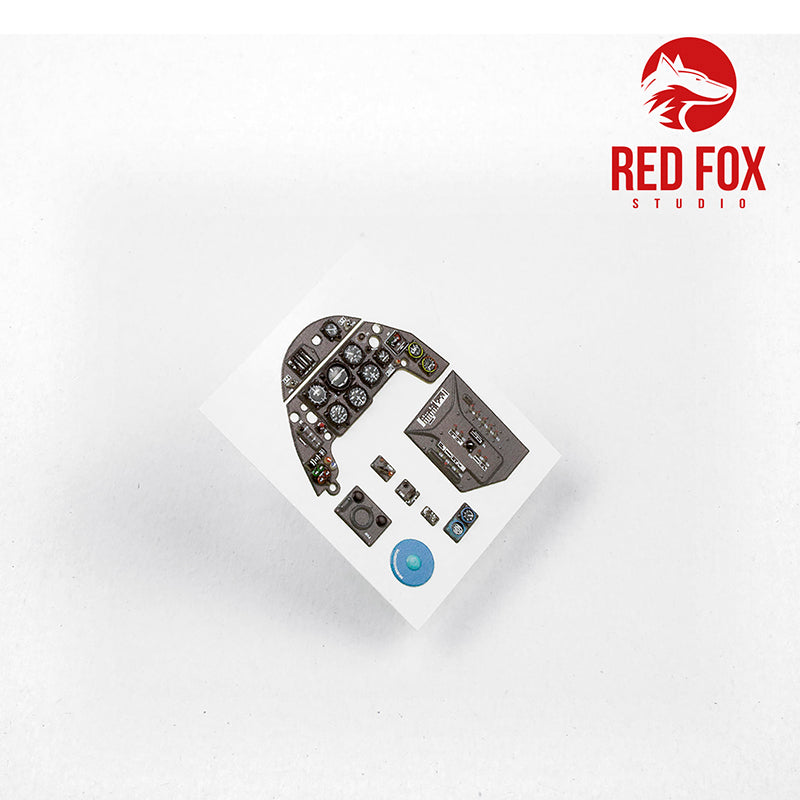 Messerschmitt Bf-109G-2 Quick Set 3D Acrylic Instrument Panel (designed to be used with Trumpeter kits)