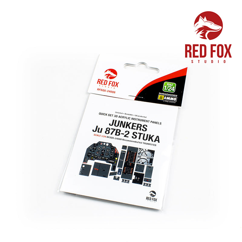 Junkers Ju-87B-2 'Stuka' Quick Set 3D Acrylic Instrument Panel (designed to be used with Trumpeter kits)	12 / 2021	£23.7391304347826	£13.5313043478261		£0
