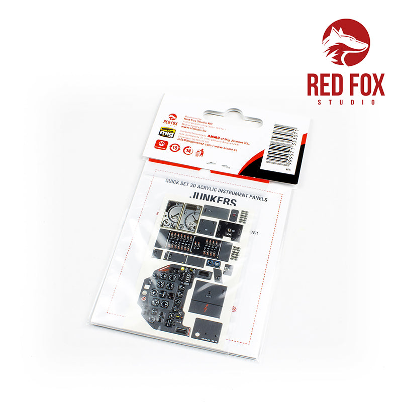 Junkers Ju-87B-2 'Stuka' Quick Set 3D Acrylic Instrument Panel (designed to be used with Trumpeter kits)	12 / 2021	£23.7391304347826	£13.5313043478261		£0