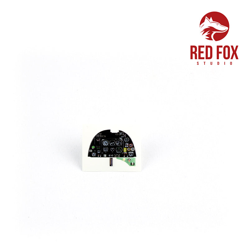 Supermarine Spitfire Mk.IXc Quick Set 3D Acrylic Instrument Panel (designed to be used with Revell kits)