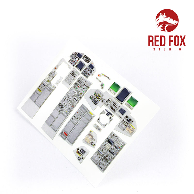 Panavia Tornado Gr.4 Quick Set 3D Acrylic Instrument Panel (designed to be used with Italeri kits)