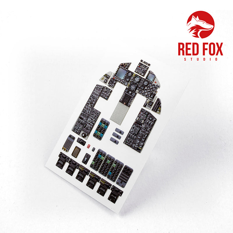 McDonnell F-15J Eagle Quick Set 3D Acrylic Instrument Panel (designed to be used with Tamiya kits)