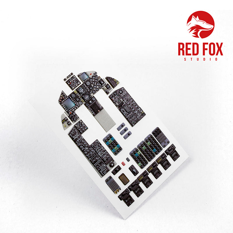 McDonnell F-15J Eagle Quick Set 3D Acrylic Instrument Panel (designed to be used with Tamiya kits)