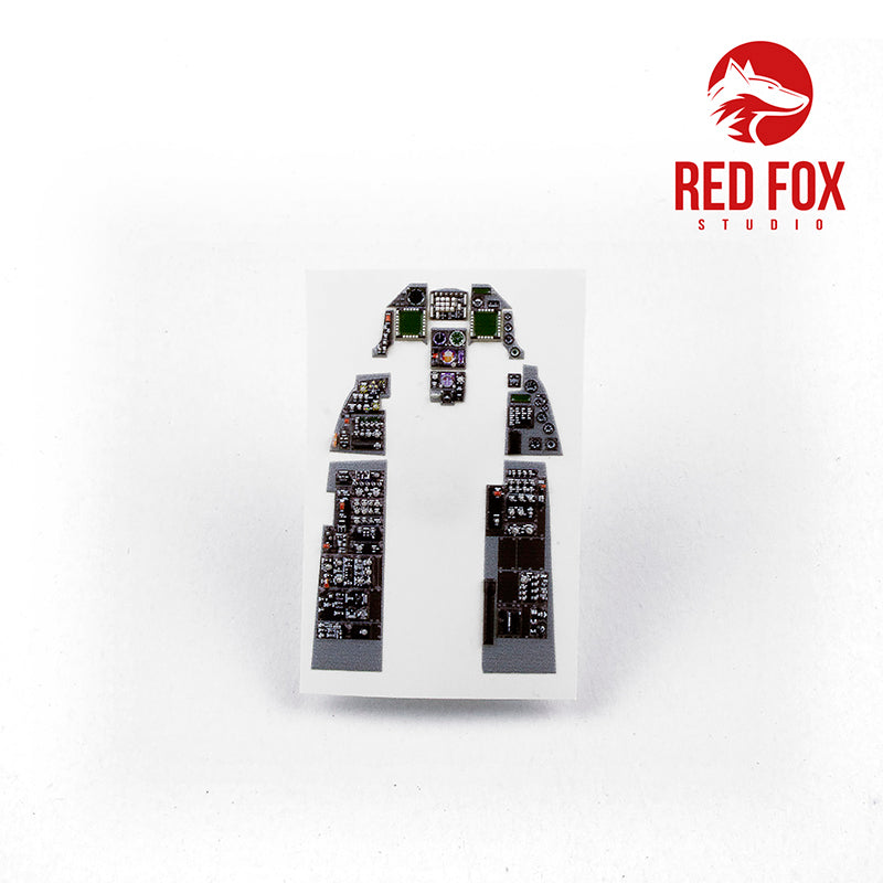 Lockheed-Martin F-16CJ Fighting Falcon Quick Set 3D Acrylic Instrument Panel (designed to be used with Tamiya kits)