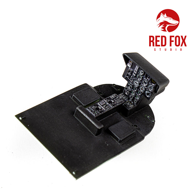 MBB Bo-105M (VBH) Quick Set 3D Acrylic Instrument Panel (designed to be used with Italeri and Revell kits)