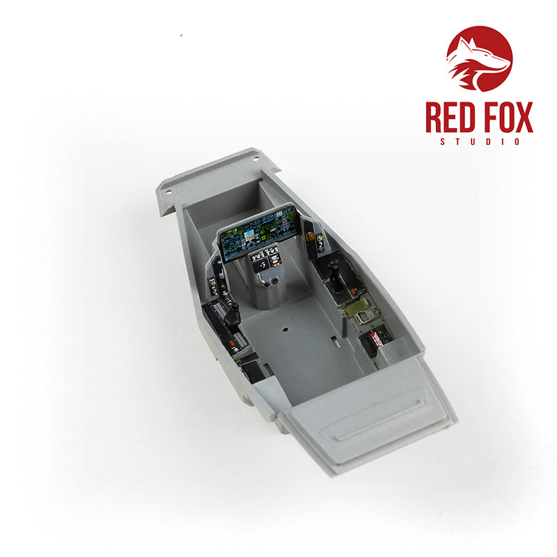 Lockheed-Martin F-35A Lightning II 3D Acrylic Instrument Panel (designed to be used with Academy and Italeri kits)