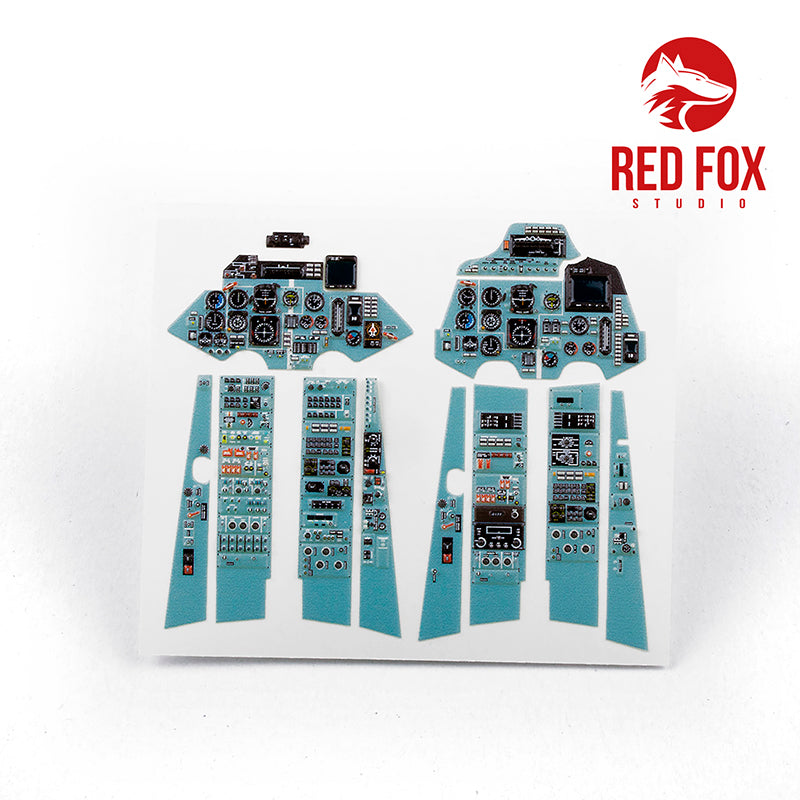 Sukhoi Su-27UB Flanker C (UB) Quick Set 3D Acrylic Instrument Panel (designed to be used with Trumpeter kits)