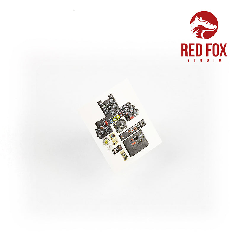 Kawasaki Ki-61-I Hien 3D Acrylic Instrument Panel (designed to be used with Hasegawa kits)