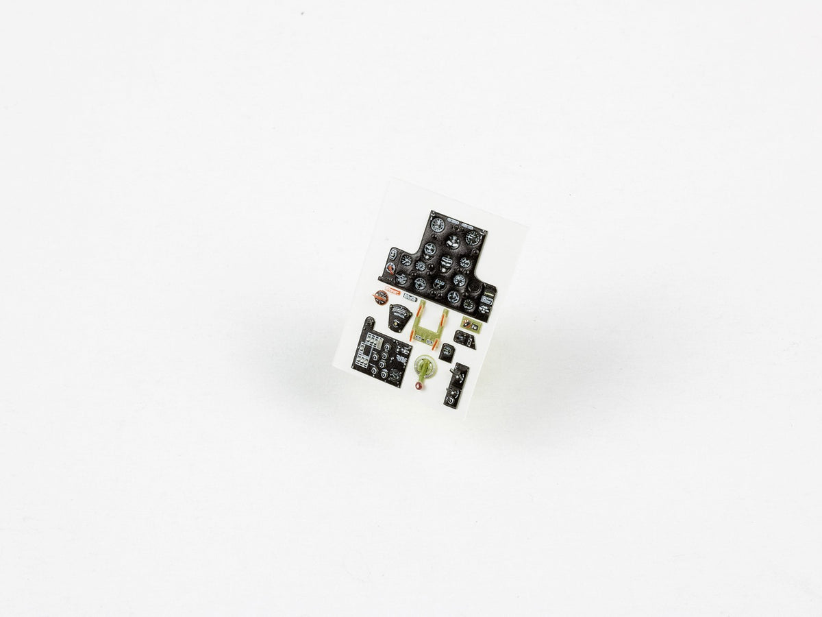 Curtis Hawk 81-A2 3D Acrylic Instrument Panel (designed to be used with Great Wall Hobby kits)