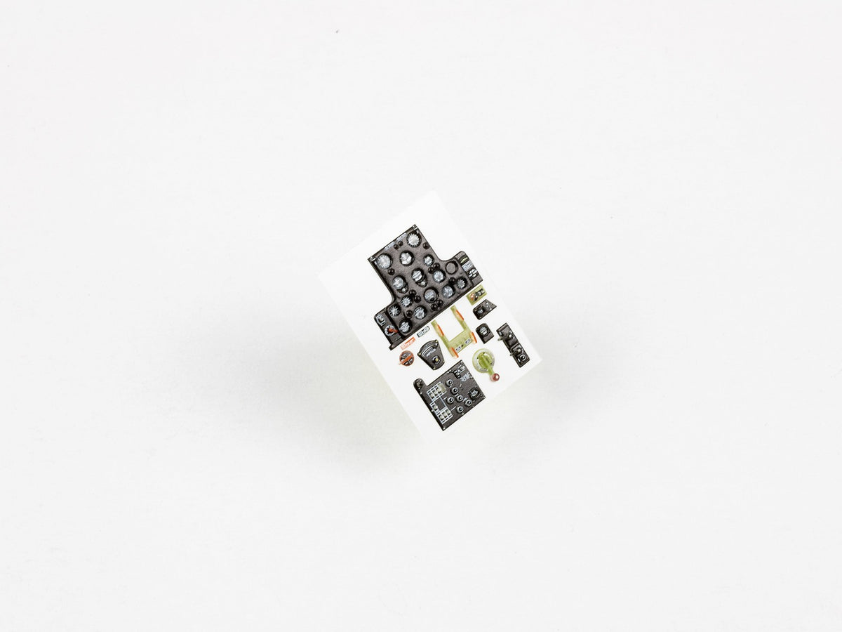 Curtis Hawk 81-A2 3D Acrylic Instrument Panel (designed to be used with Great Wall Hobby kits)