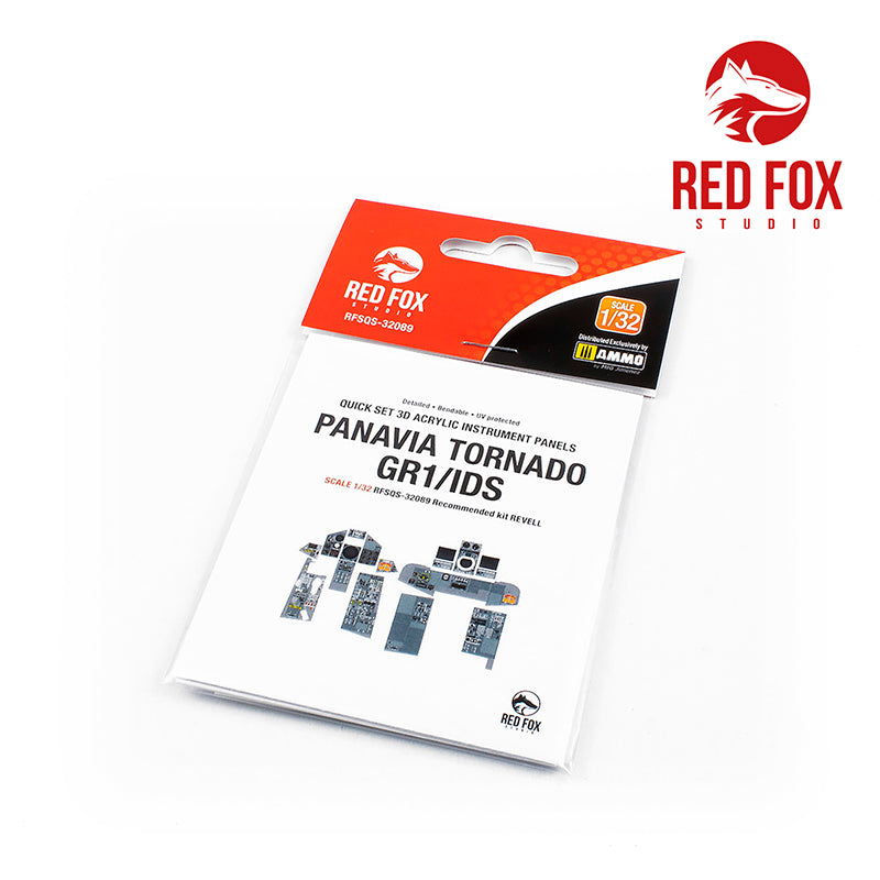 Panavia Tornado GR.1/IDS Quick Set 3D Acrylic Instrument Panel (designed to be used with Revell kits)