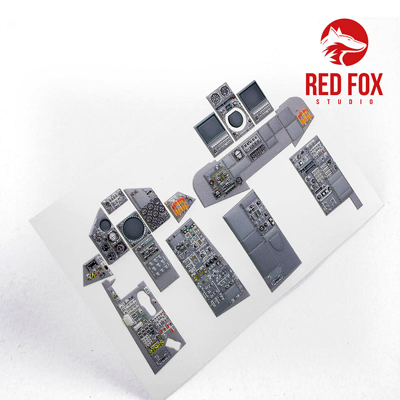 Panavia Tornado GR.1/IDS Quick Set 3D Acrylic Instrument Panel (designed to be used with Revell kits)
