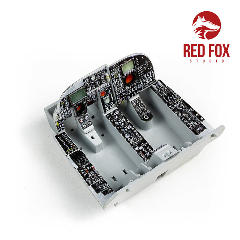 Grumman A-6E TRAM Intruder Quick Set 3D Acrylic Instrument Panel (designed to be used with Trumpeter kits)