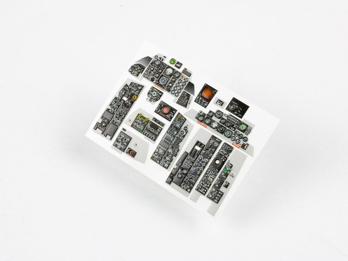 McDonnell F-4E Phantom II 3D Acrylic Instrument Panel (designed to be used with Academy kits)