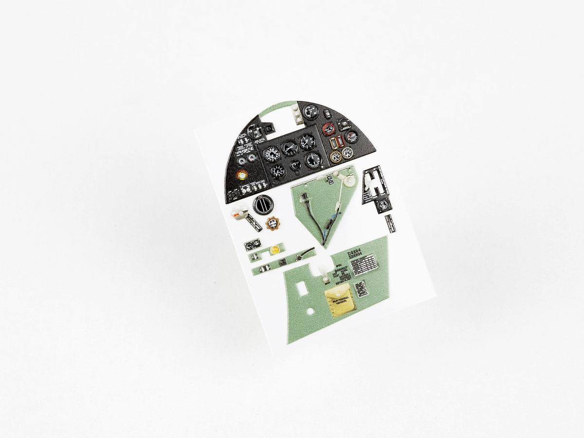 Hawker Hurricane Mk.IIb 3D Acrylic Instrument Panel (designed to be used with Revell kits)