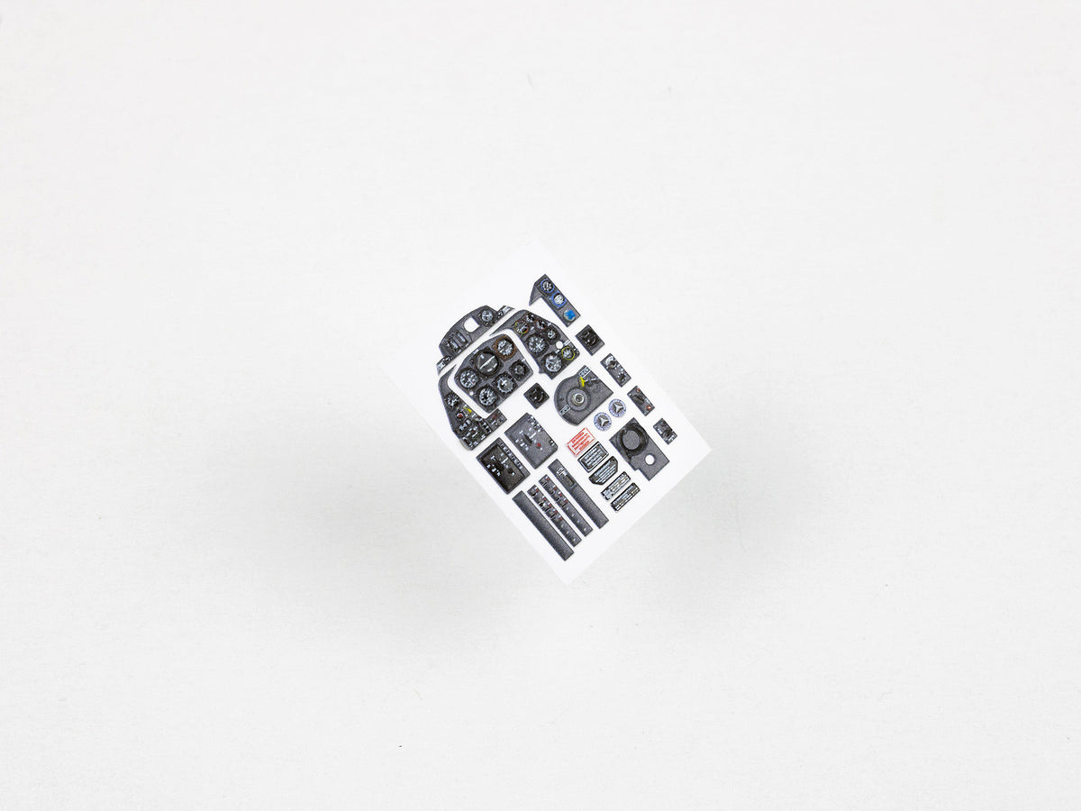 Messershcmitt Bf-109K-4 3D Acrylic Instrument Panel (designed to be used with Kotare kits)