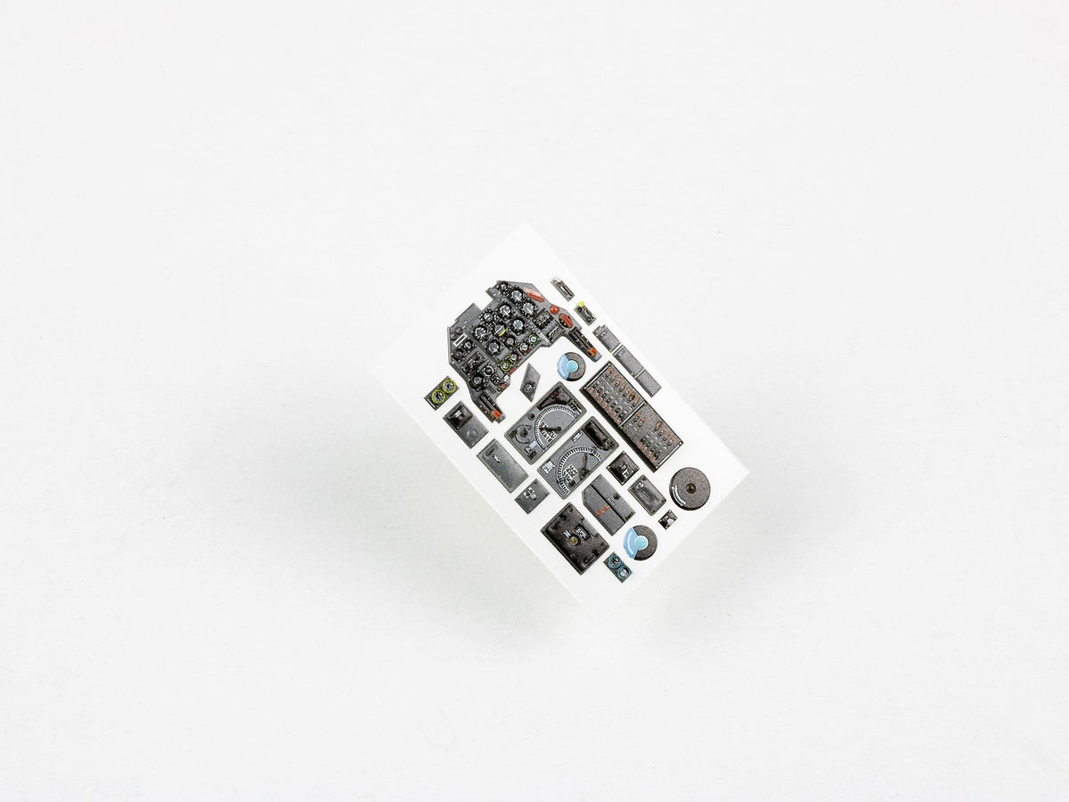 Junkers Ju-87G-1/Ju-87G-2 'Stuka' 3D Acrylic Instrument Panel (designed to be used with Border Model kits)