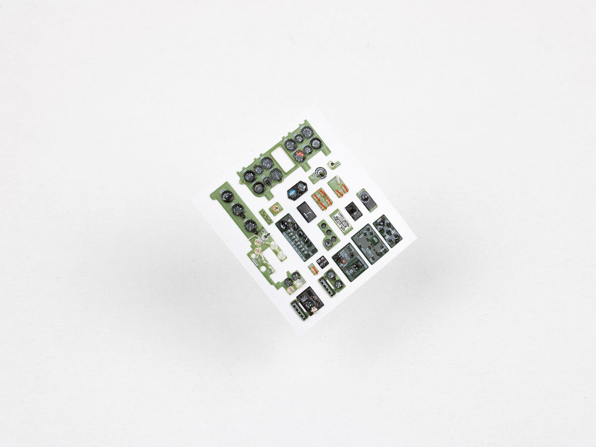 Mitsubishi A6M2 Zero 3D Acrylic Instrument Panel (designed to be used with Border Model kits)