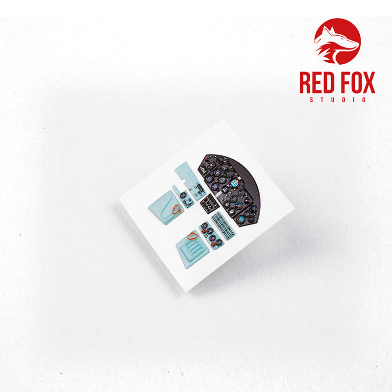 Mikoyan MiG-17 PF Fresco D Quick Set 3D Acrylic Instrument Panel (designed to be used with Hobby Boss kits)