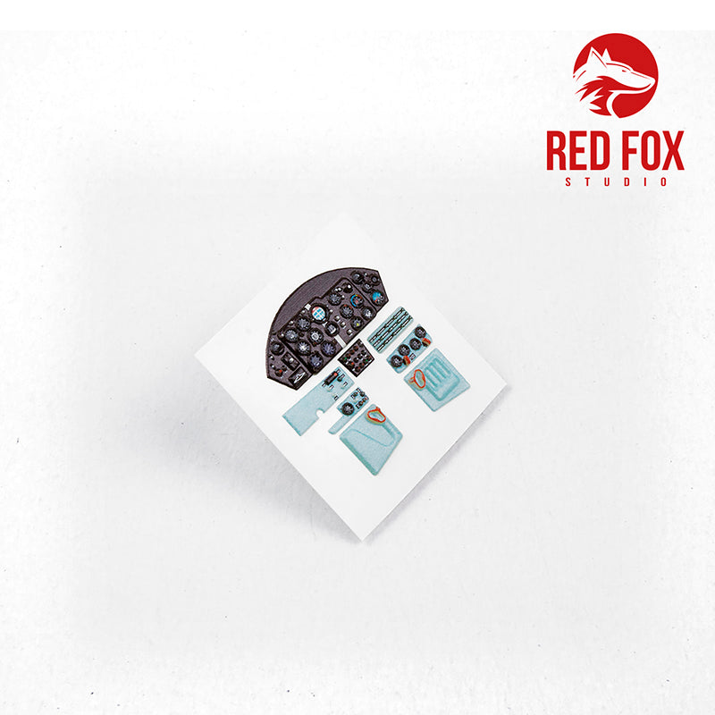 Mikoyan MiG-17 PF Fresco D Quick Set 3D Acrylic Instrument Panel (designed to be used with Hobby Boss kits)