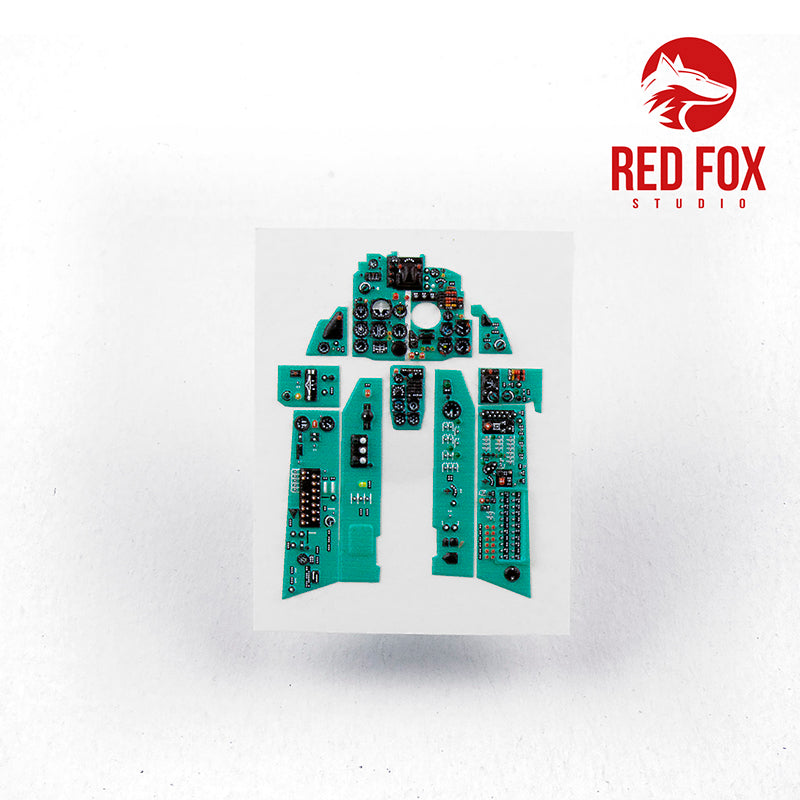 Mikoyan MiG-21MF Fishbed J Quick Set 3D Acrylic Instrument Panel (designed to be used with Eduard kits)