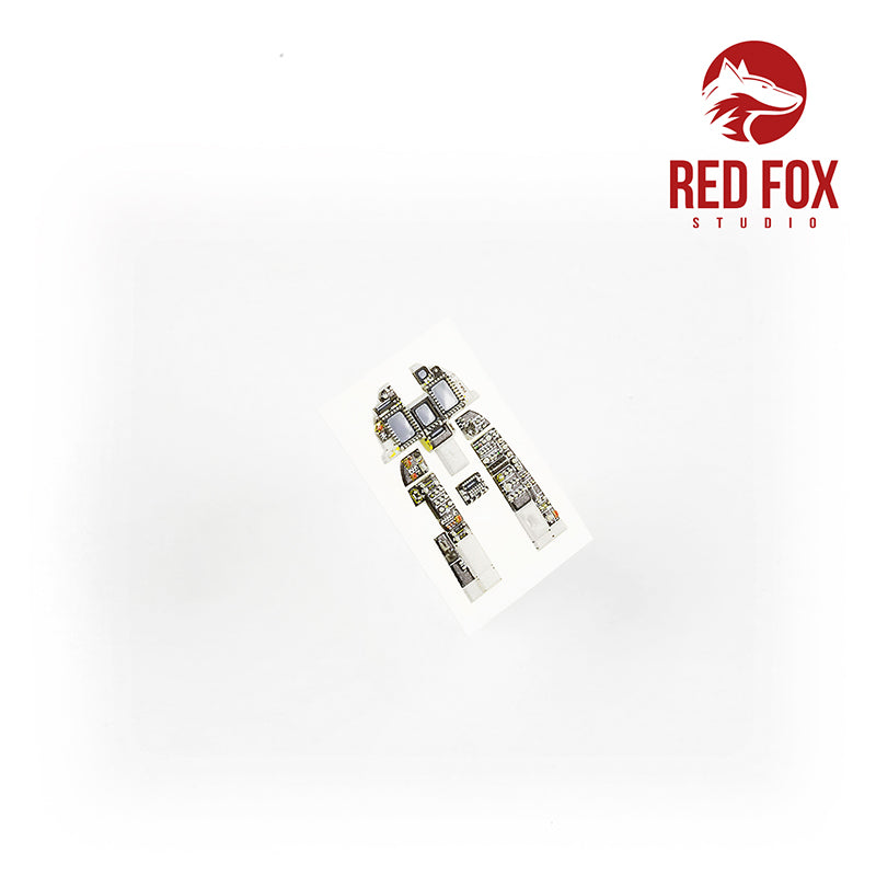 AMX A-1M 3D Acrylic Instrument Panel (designed to be used with Kinetic Model kits)