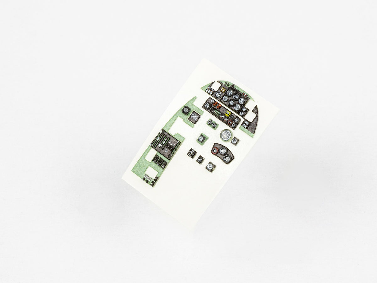 Bristol Beaufighter TF Mk.X 3D Acrylic Instrument Panel (designed to be used with Tamiya kits)