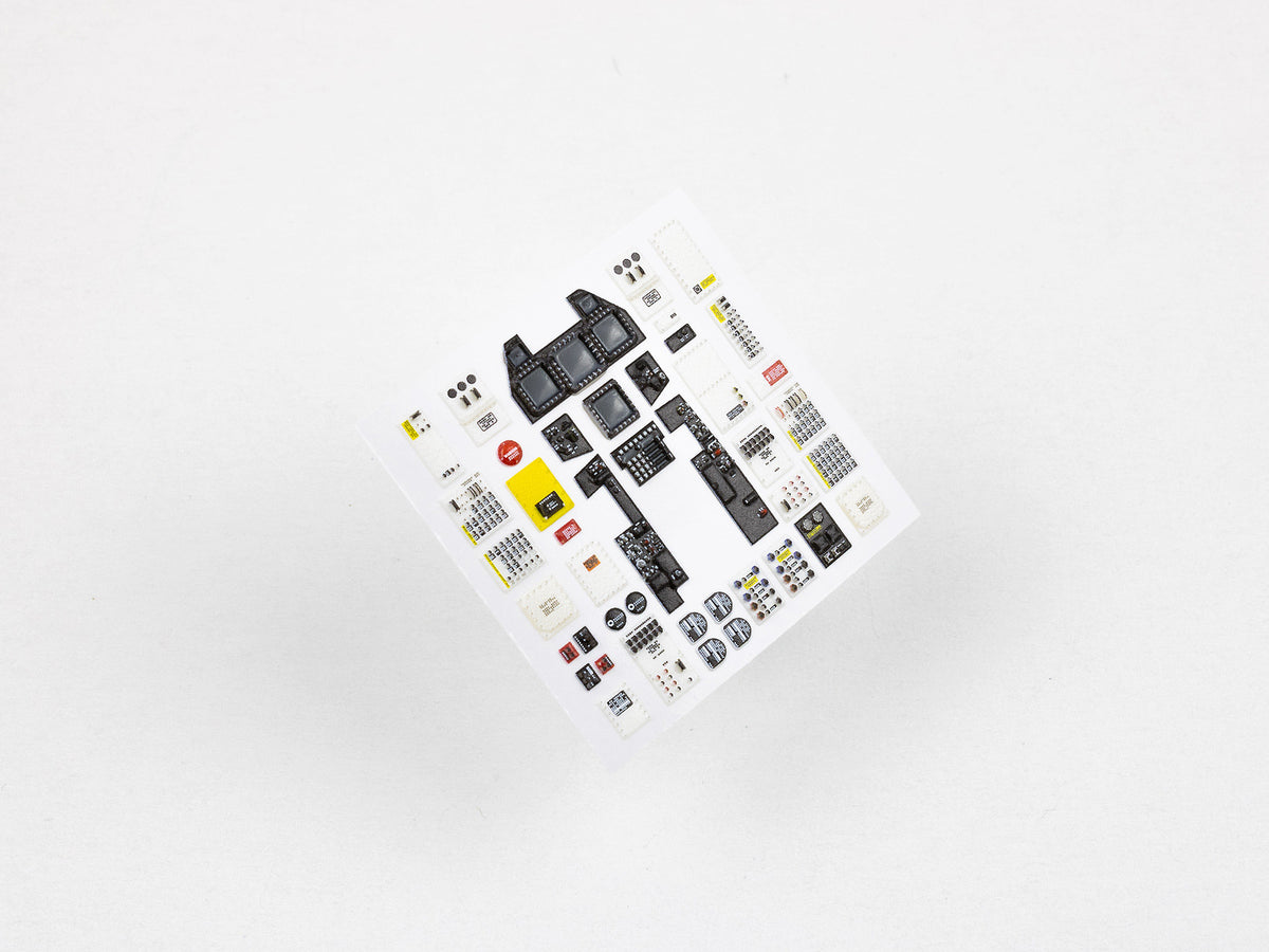 Lockheed-Martin F-22A Raptor 3D Acrylic Instrument Panel (designed to be used with 3D Acrylic Instrument Panel (designed to be used with I Love Kit kits) kits)