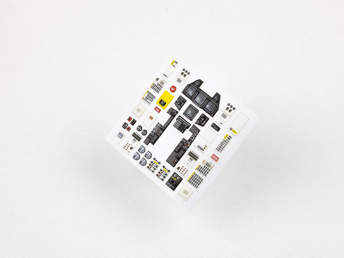 Lockheed-Martin F-22A Raptor 3D Acrylic Instrument Panel (designed to be used with 3D Acrylic Instrument Panel (designed to be used with I Love Kit kits) kits)