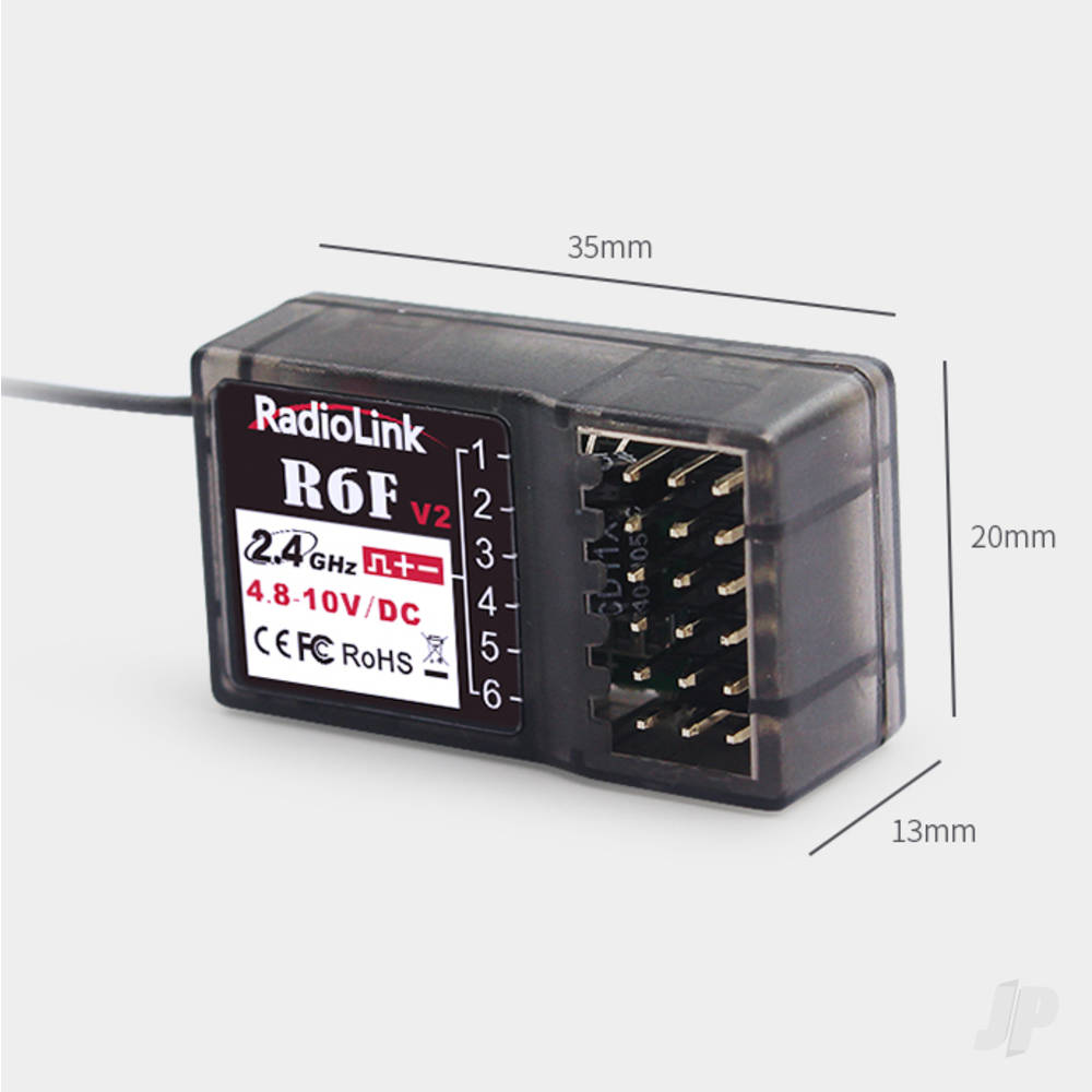 RadioLink R6F 6-Channel Surface Receiver RLKR061000 2