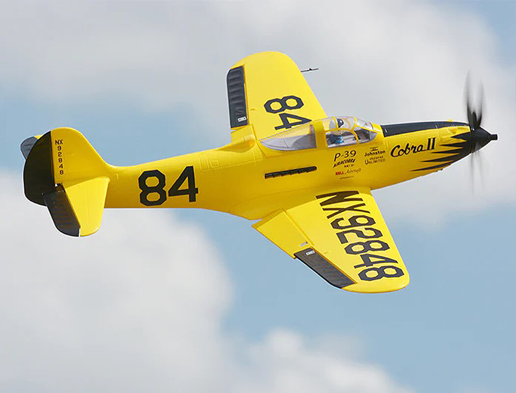 FMS 980MM P-39 RACING HIGH SPEED PNP WITH REFLEX V2 GYRO ROC014P-REFV2