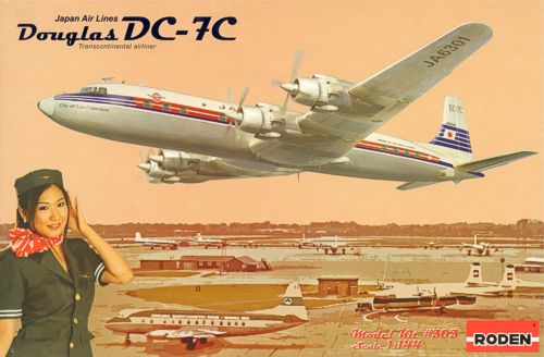 Douglas DC-7C Japan Air Lines