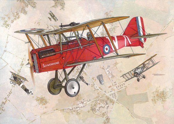 Royal_Aircraft_Factory S.E.5a with Wolseley Viper engine