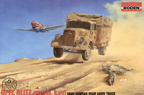 Roden German Army Opel Blitz (Kfz 305) Military Truck PKROD710