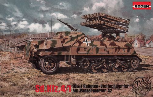 Roden German Army SdKfz 4/1 Panzerwerfer 42 Late Half-Track Vehicle PKROD714