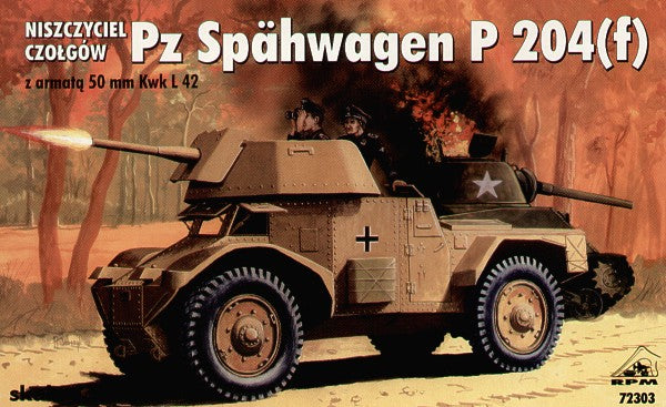 Tank Destroyer 500mm L42 on Pz.Spaeh P204 (f) chassis
