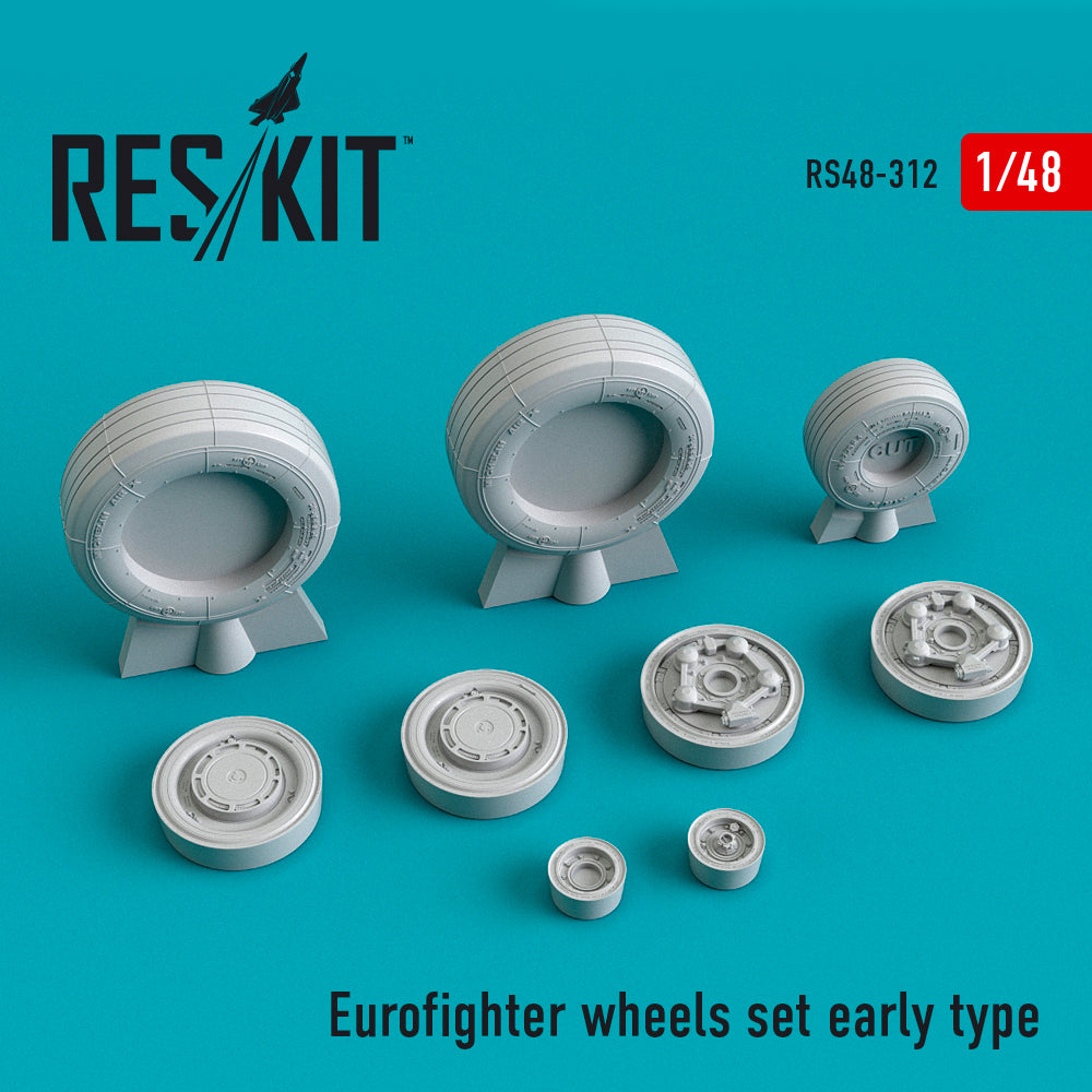 Eurofighter Typhoon wheels Early Type (designed to be used with (designed to be used with(designed to be used with Revell kits) (ResKit sold out May 2026) [EF-2000A EF-2000B]