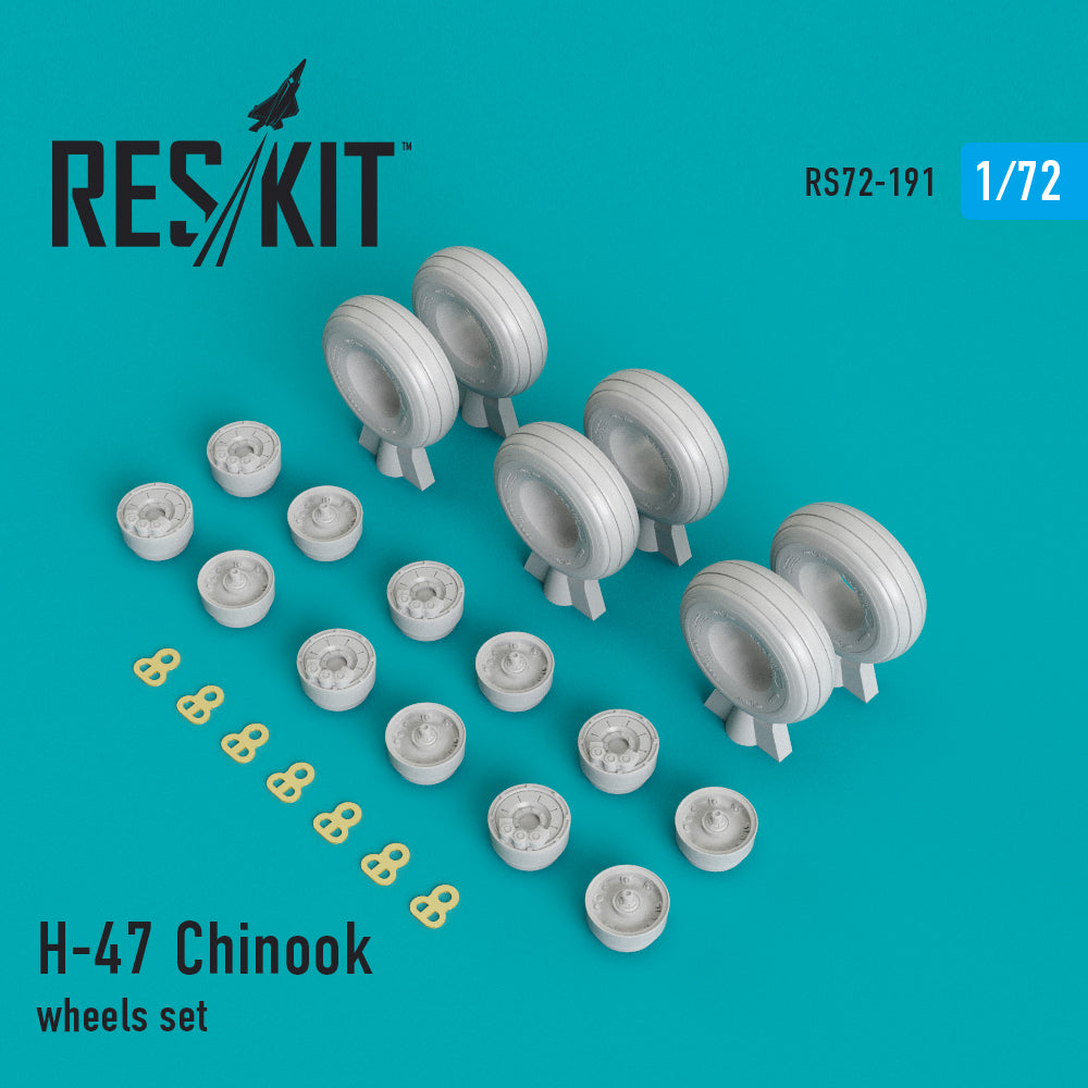 Boeing CH-47 Chinook (designed to be used with Italeri and Trumpeter kits) (ResKit sold out May 2026) [CH-47A CH-47D]
