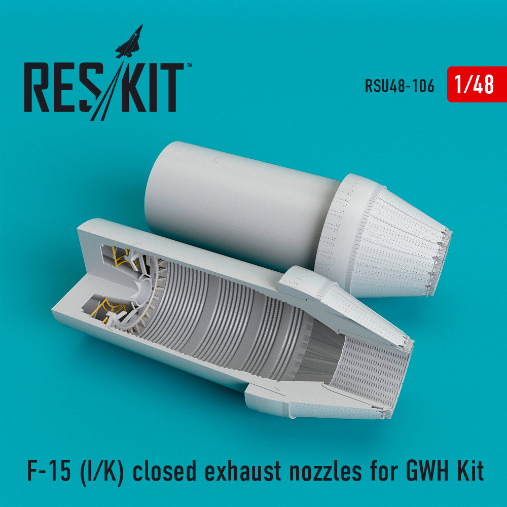 McDonnell F-15I Eagle (F-15K) closed exhaust designed to be used with Great Wall Hobby kits) (discontinued August 2023)